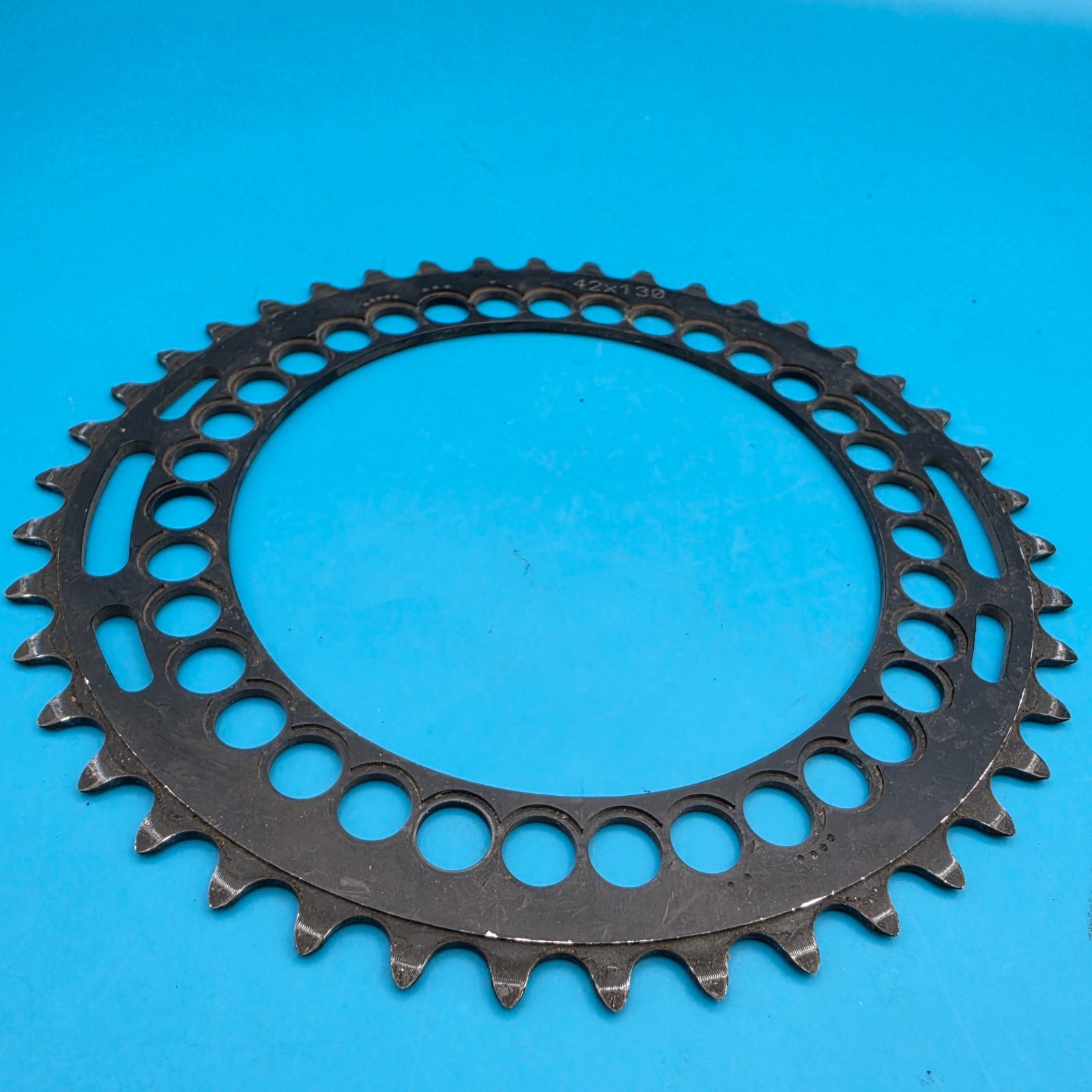 ROTOR Q Rings 42 Tooth Alloy Oval Chainring 5 Bolt 130 BCD f1
