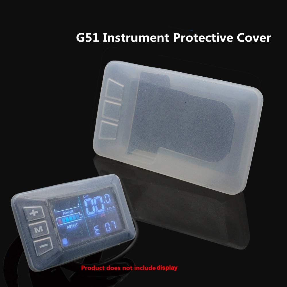 For S866 EN06 LCD Display Silicone Case Waterproof Ebike Display Protector Cover