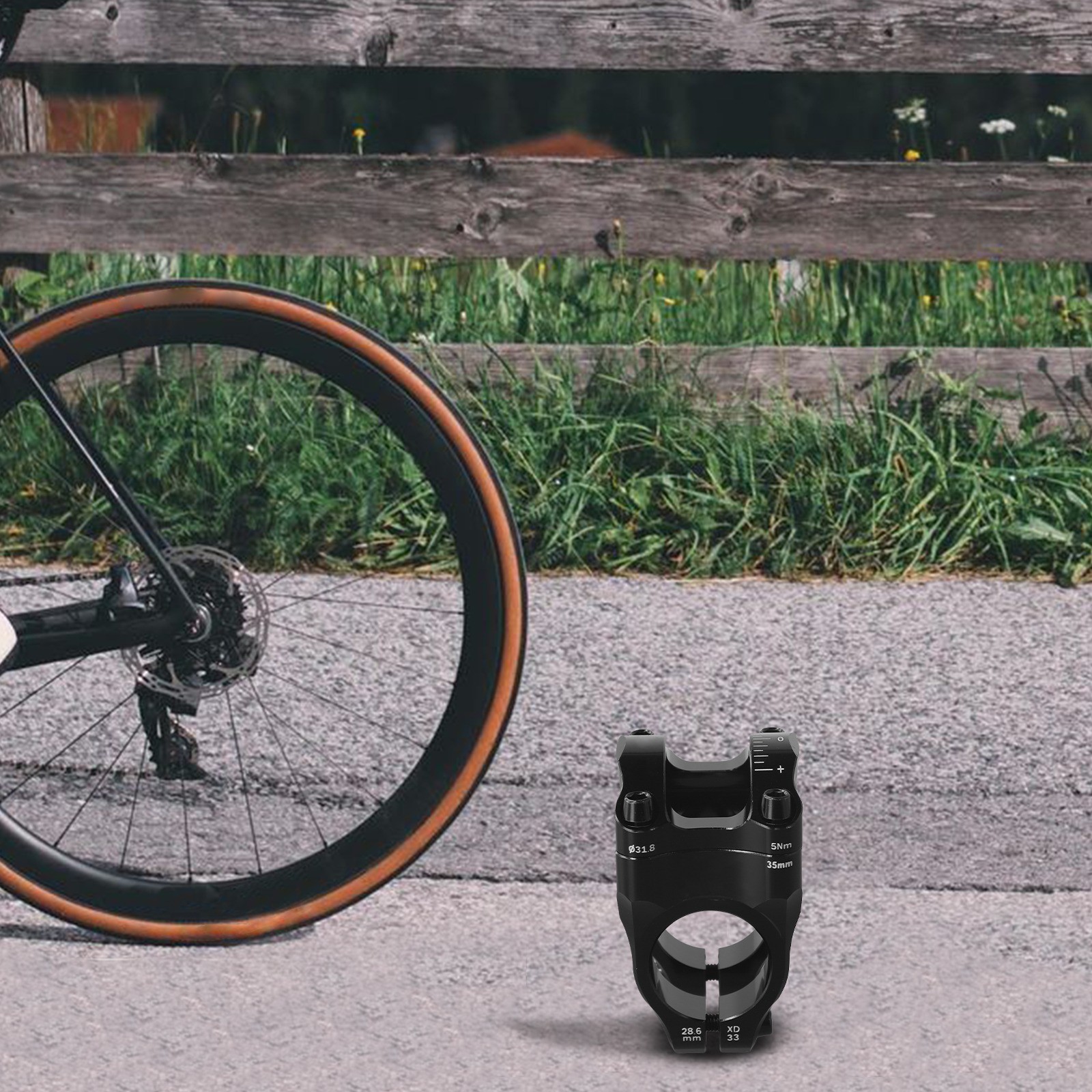 31 8MM Aluminum Alloy Bike Stem for Downhill Cycling Lightweight 123g Design