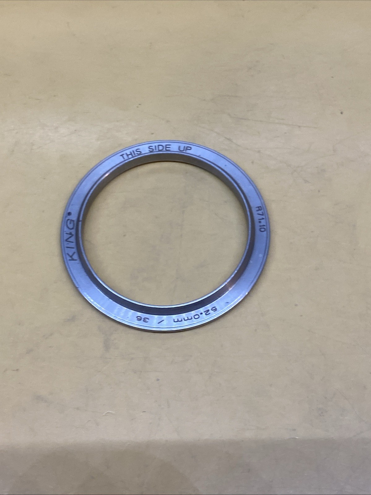 Chris King PHS813 Dropset 52mm/36 Degree R71.10 Tapered Baseplate Crownrace