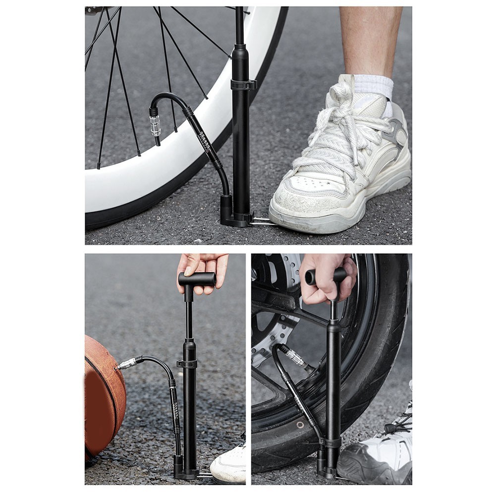 Portable Bike Pump with 120PSI Capability for Road and Mountain Biking
