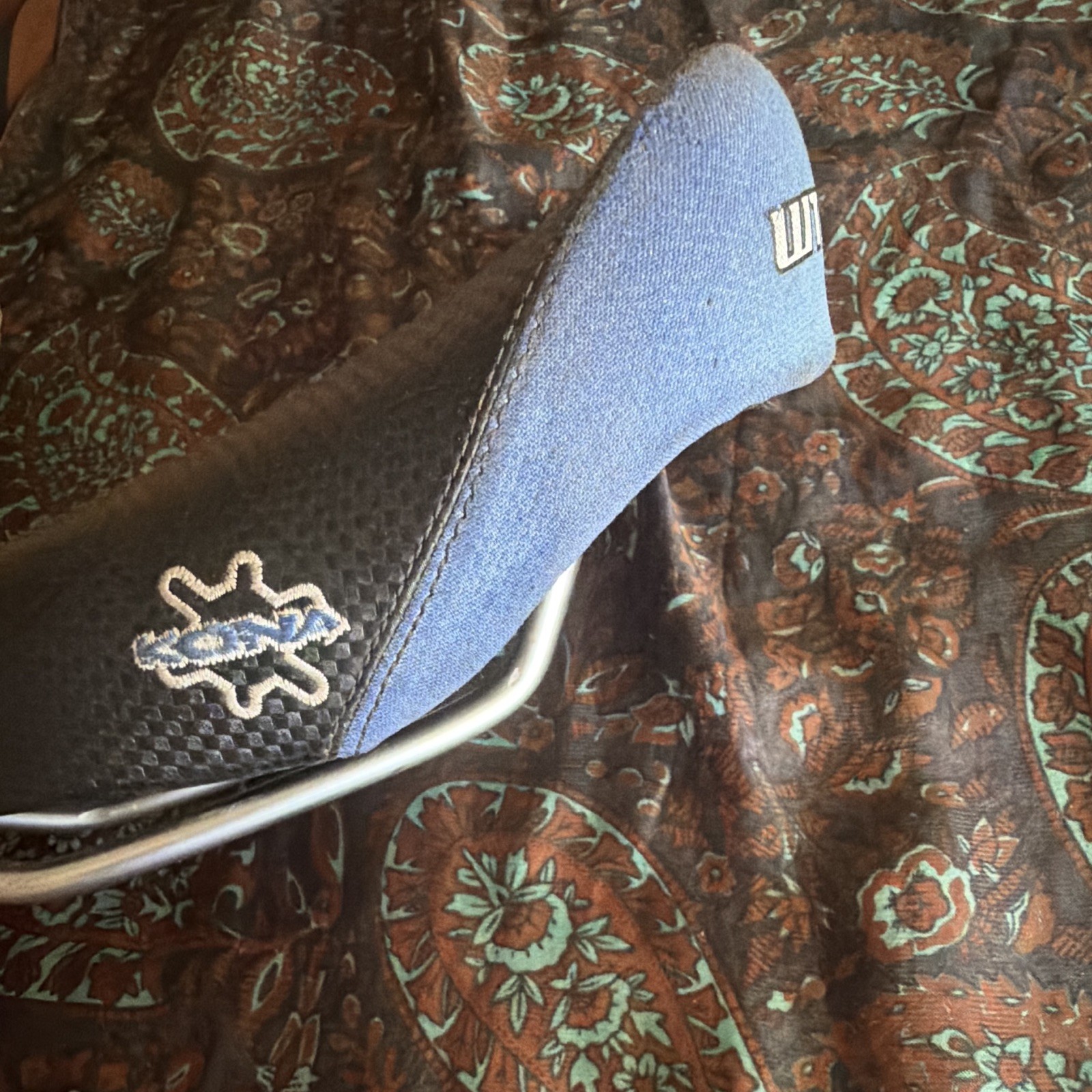 WTB Kona Rocket Comfort Zone Mountain Bike Saddle Black Blue Gray