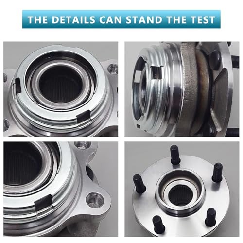 2 PCS 513296 Front Wheel Hub and Bearing Assembly Fit for 2007-2021 Pair 513296