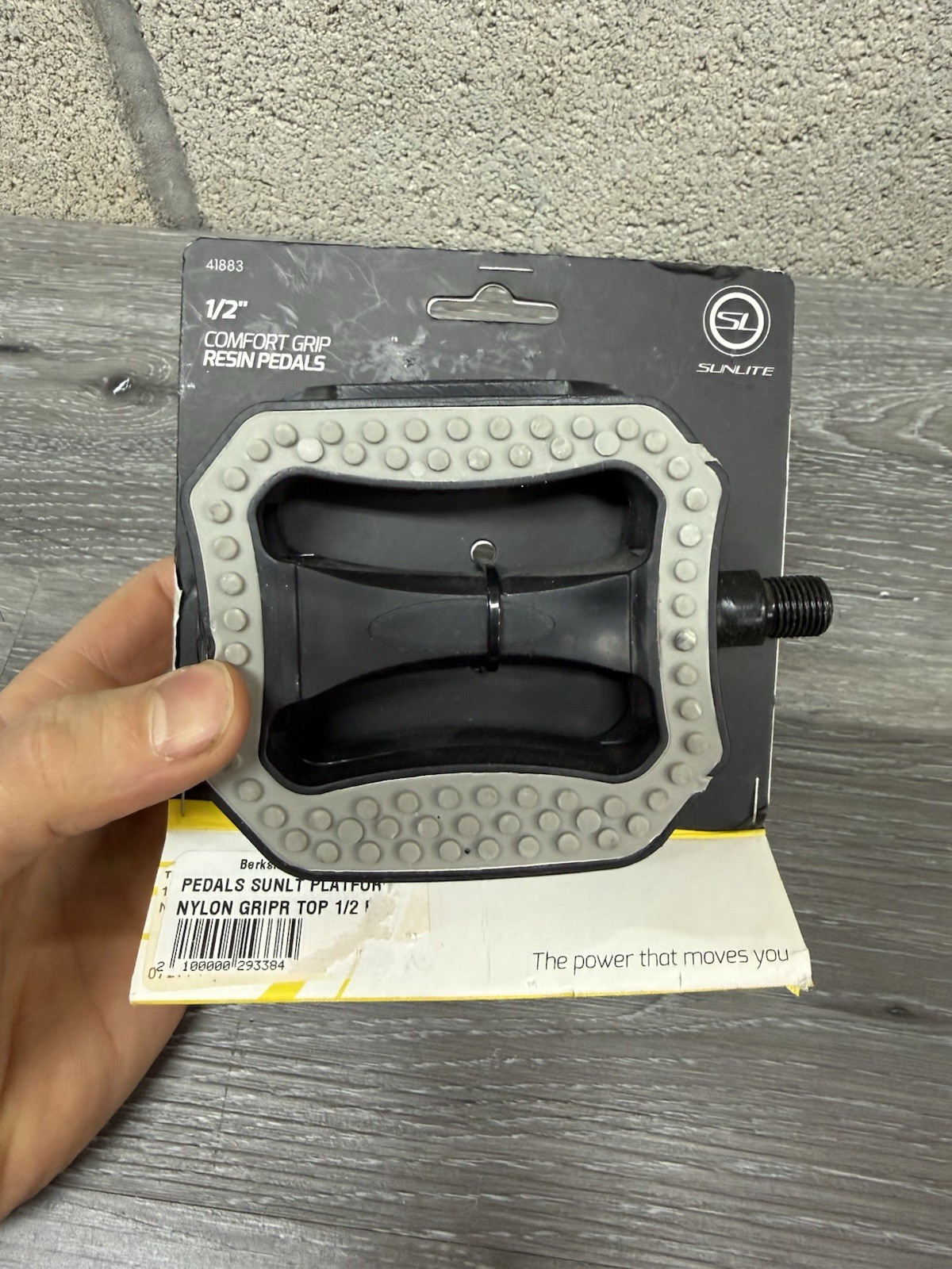 Sunlite Comfort Grip Bike Platform Pedals 1/2 Plastic Cruiser Bicycle