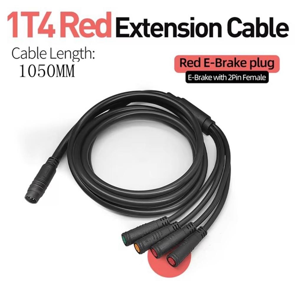 1T2/1T4/1T5 Julet E-bike Waterproof Connecting cable Controller Light Cable NEW