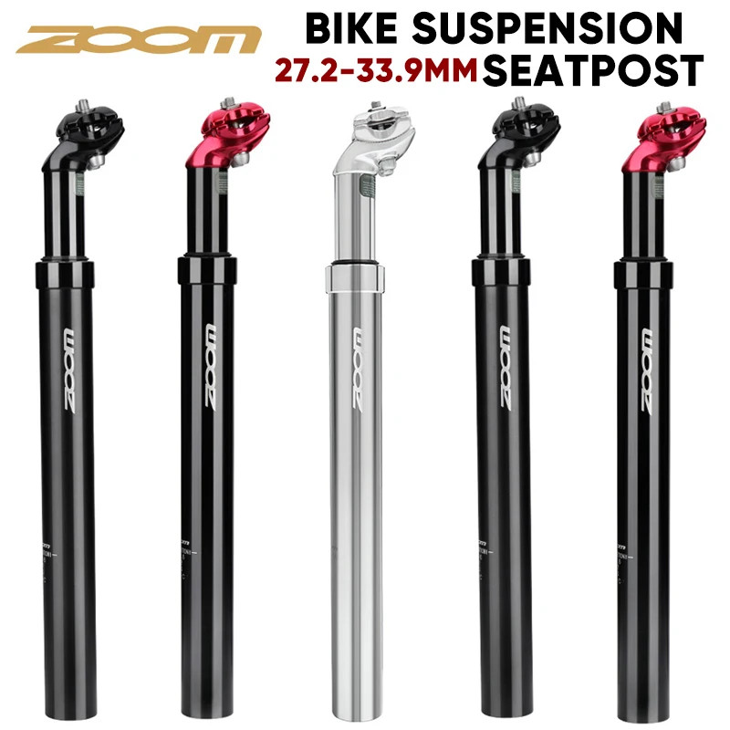 ZOOM Bike Suspension Seatpost 27.2/31.6/28.6/30.4/30.8/33.9Mm MTB Suspension Sea