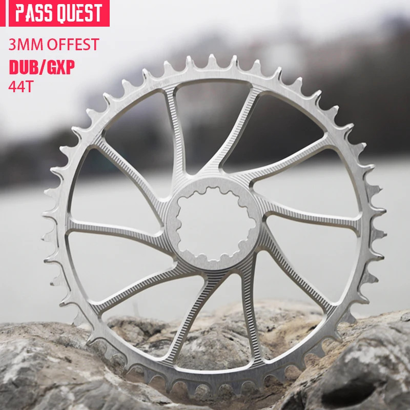 3mm Offset Chainring 40T-54T Narrow Wide Chainring for ROAD/Gravel Bike 9-12S
