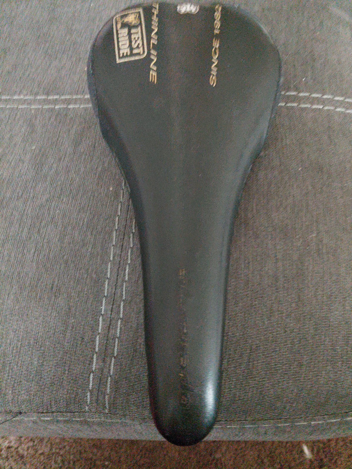 Black WTB Silverado Thinline 82/07 270mm x 130mm Titanium Rail Saddle