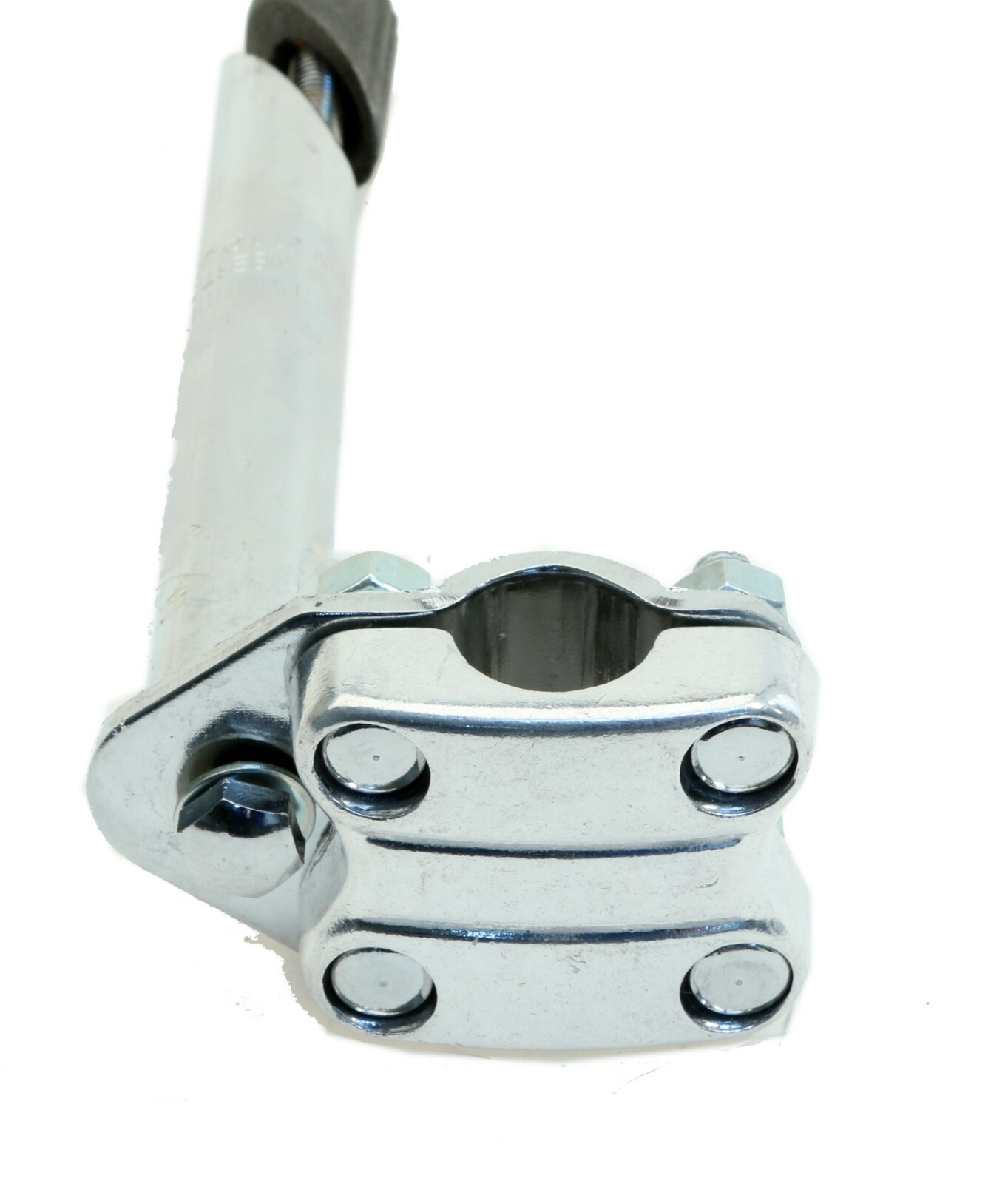 BMX MX-3 Quill Stem 40mm 22.2mm Steel w/ Alloy Cap Silver 21.1mm NOS Shelfwear
