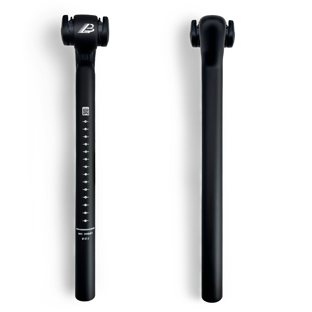 BALUGOE Full Carbon Fiber Seatpost Shock Absorbing MTB Road Bike Post