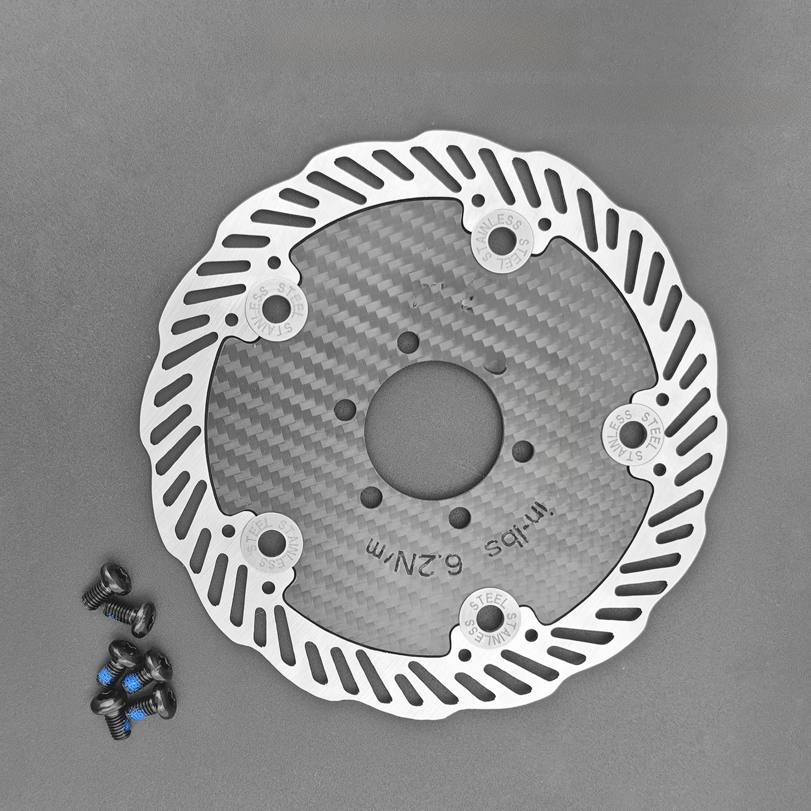 Lightweight Carbon Fiber Disc Brake For ROTOR 140mm or 160mm for Bikes