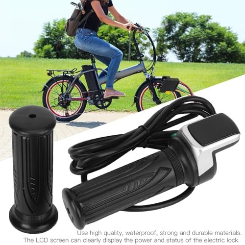 Electric Bicycle Five-Star Turn Handle LCD Screen Power Display with 36V
