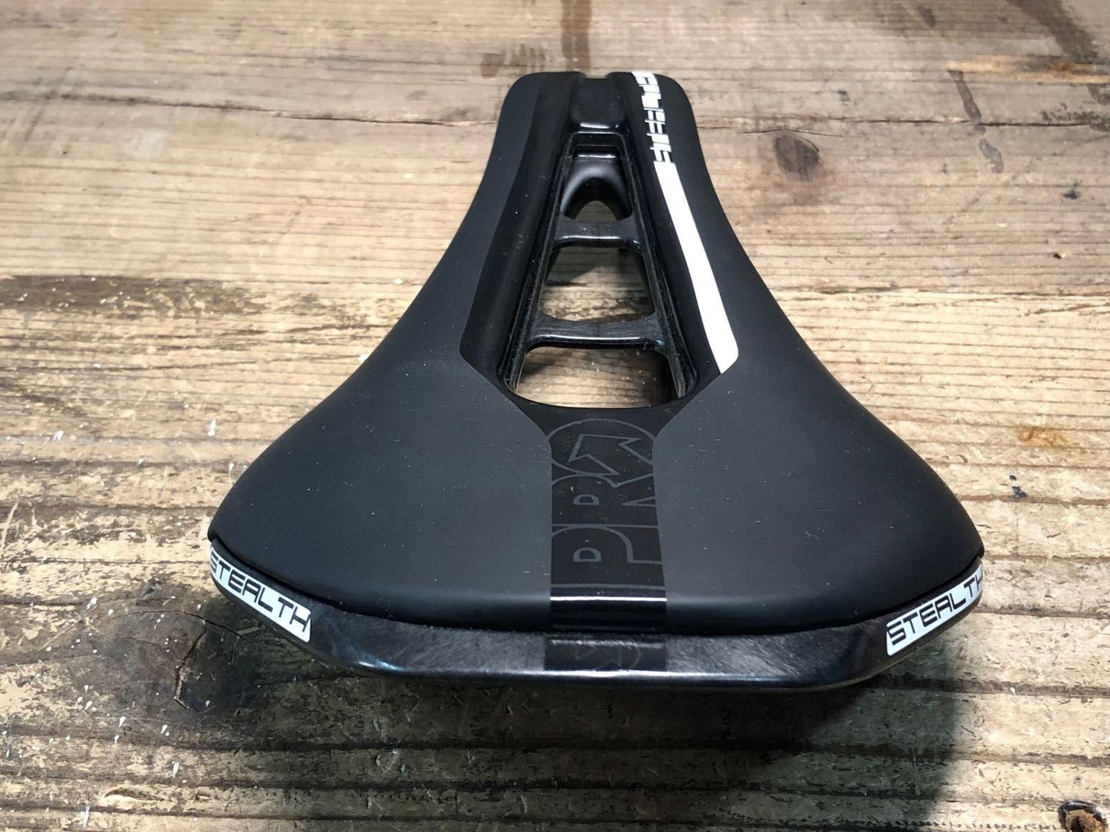 SHIMANO PRO STEALTH SADDLE black 168g 142mm UD carbon rail saddle