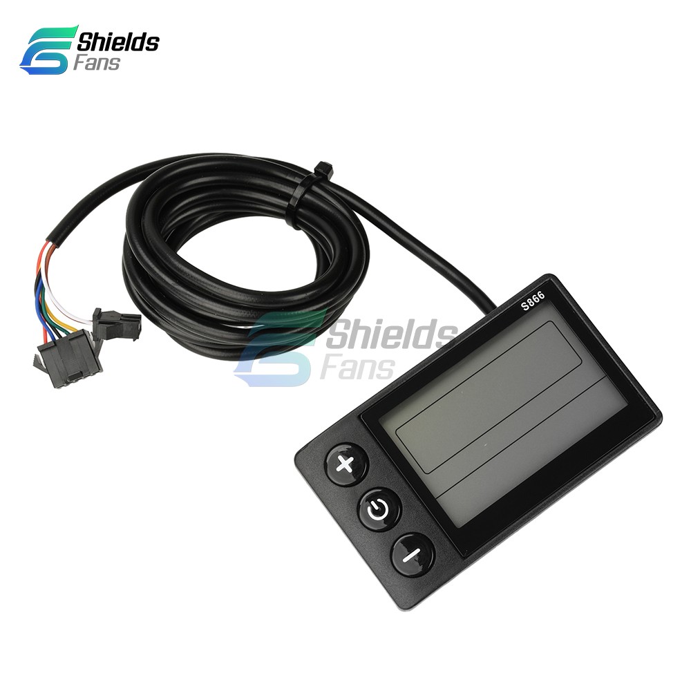 36V 48V 64V 40A 30A 20A Brushless Motor Controller E-Bike S866 LCD Display Meter