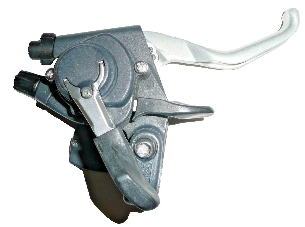Shimano Deore XT ST-M739 Shifters Brake Levers Combo – 3 x 8 Speed – Nice!