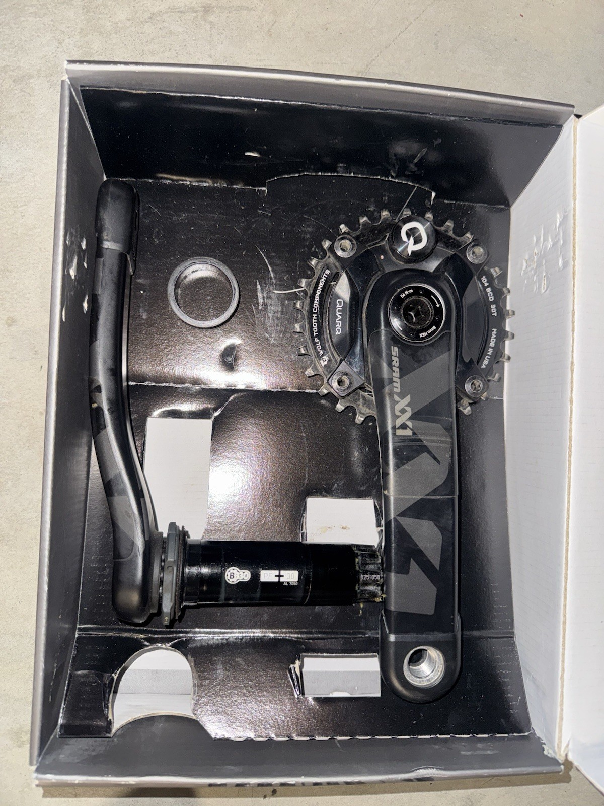 SRAM Quarq XX1 Eagle Power Meter Crankset – PF30 / BB30 30mm– 170mm – 32T Carbon