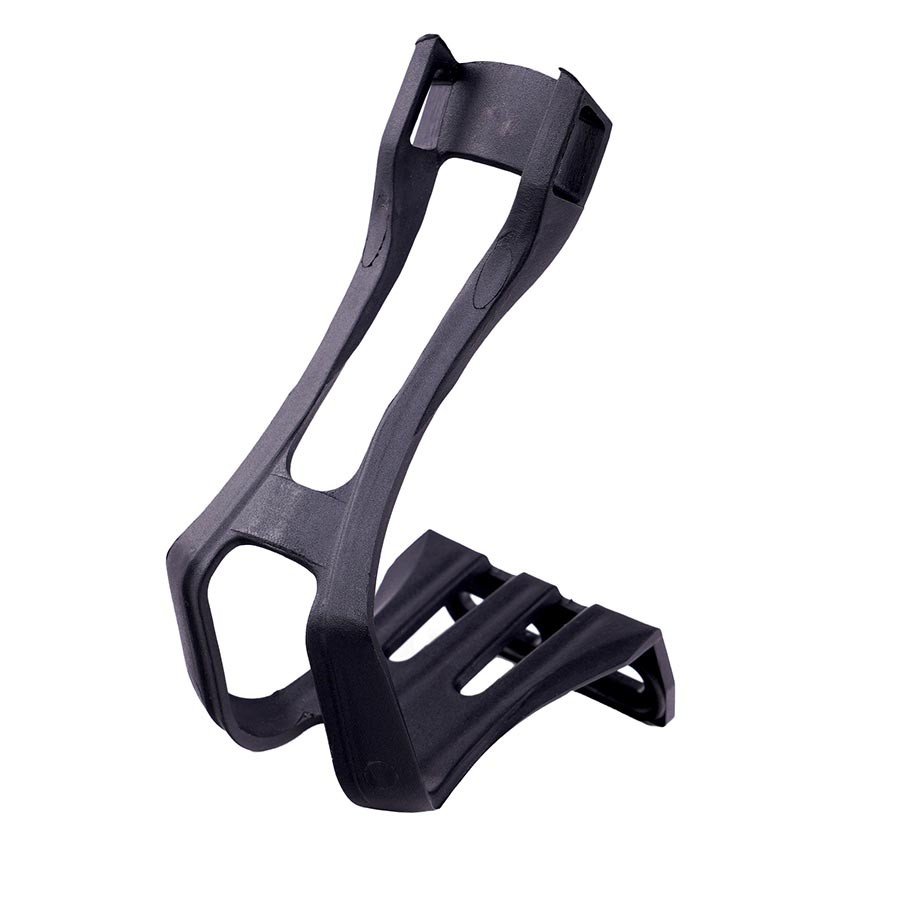 EVO E-Sport Resin Toe Clips for Road, Hybrid & Mountain Pedals – Large Fit &