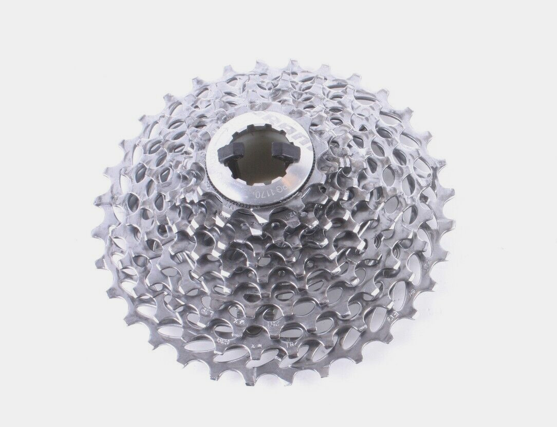 SRAM PG-1170 11 Speed Cassette 11-32 Tooth Silver Clean Low Miles Used Shape