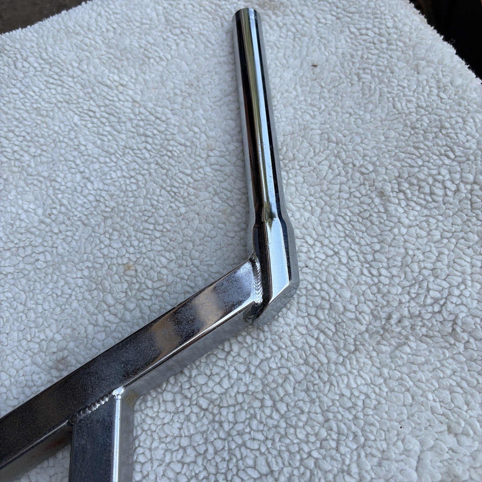 Mid School Bmx Handlebars Hawk Style Square Tube