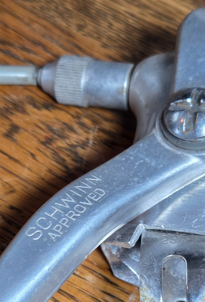 Vintage Dia-Compe Drop Brake Levers & Weinmann Center-Pull Calipers