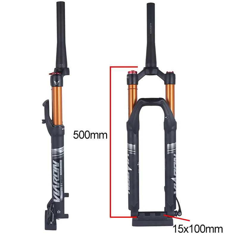 27.5/29inch Mountain Bike Thru Axle Rebound Adjustment Boost Suspension Air Fork