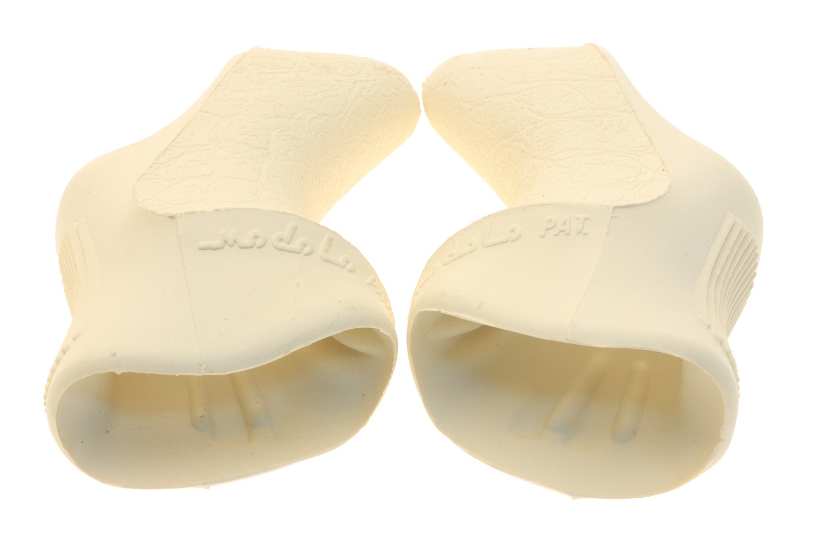 Modolo 919 Anatomic Brake Hoods Bracket Cover Pair Non-Aero White NEW NOS