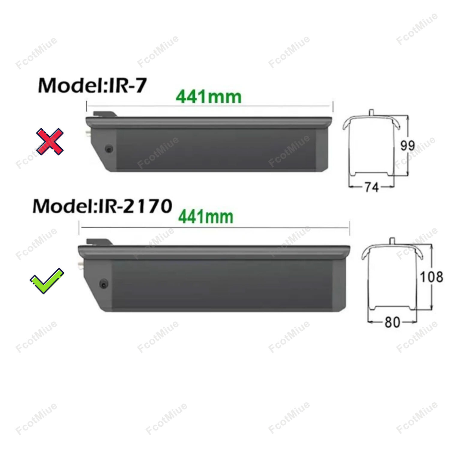 48V 52V 20Ah Rhino 21700 Ebike Battery for Heybike Brawn,Magicycle Ocelot Pro