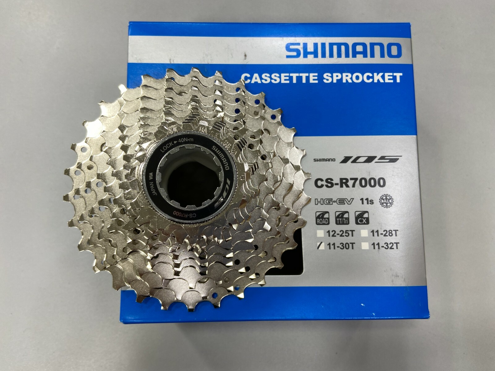 Shimano 105 11Speed HG-EV CS-R7000 R7000 Cassette Road Sprocket 11-30T