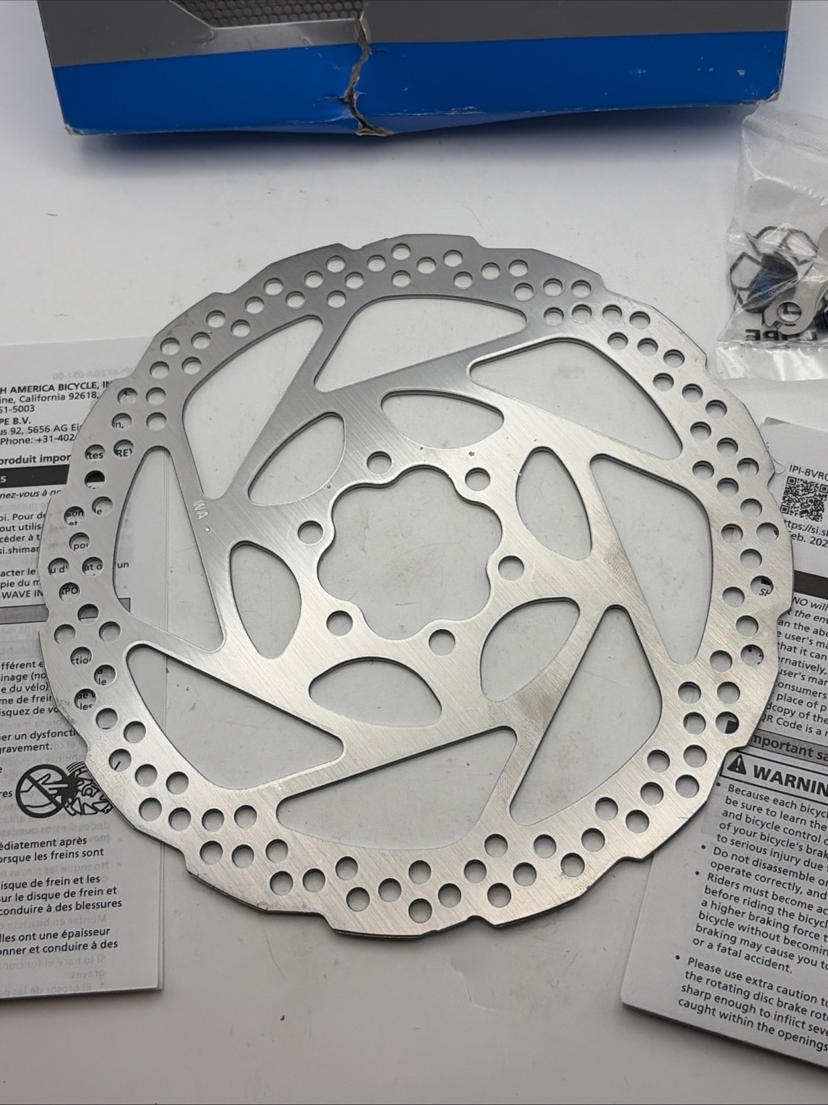 Shimano RT56S 160mm 6-Bolt Disc Brake Rotor