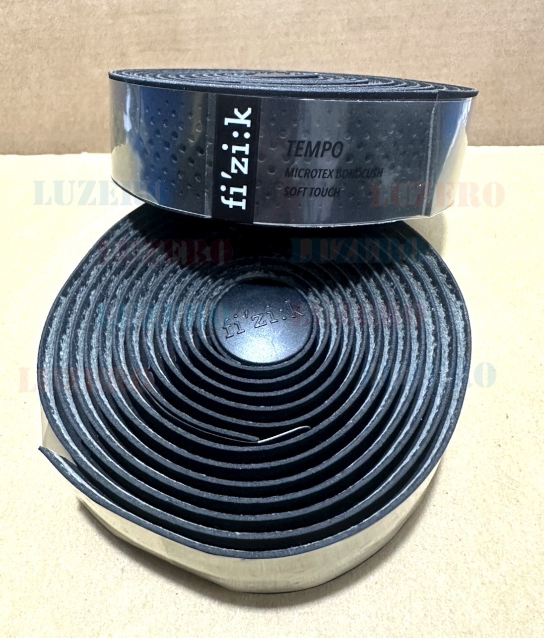 FIZIK TEMPO Road Series Bondcush Soft 3.0mm Handlebar Tape Black