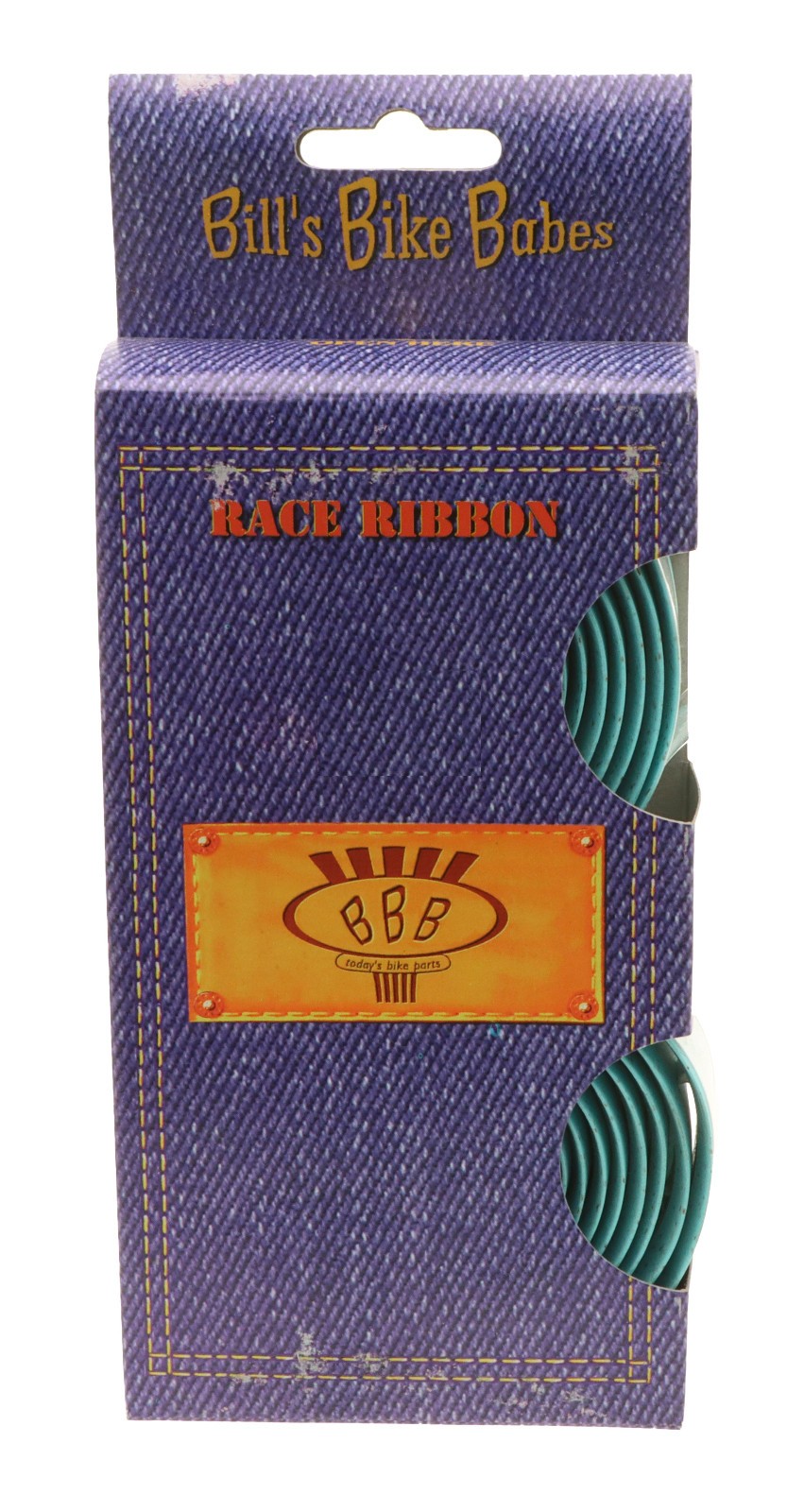 BBB Race Ribbon Bar Tape Adhesive Synth Cork-Like Cyan /Celeste Bar Wrap NEW NOS