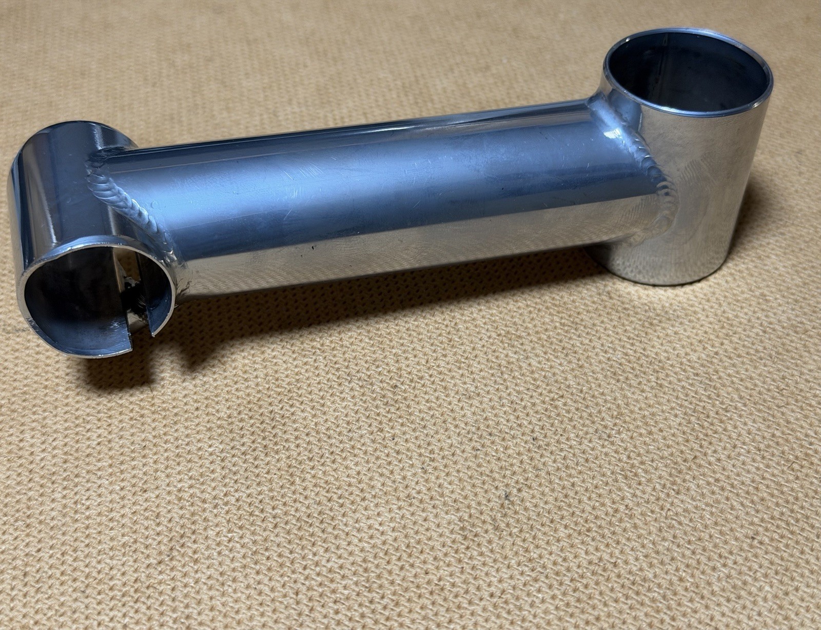 Vintage 1990s Steel Threadless Stem – 1 1/4″ Steerer, 125mm, 25.4mm Clamp