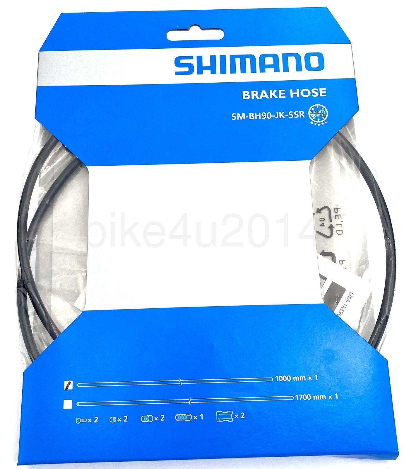 Shimano SM-BH90-JK-SSR 1000/1700mm Bike Disc Brake Hose kit,Dura-Ace/Ultegra/105