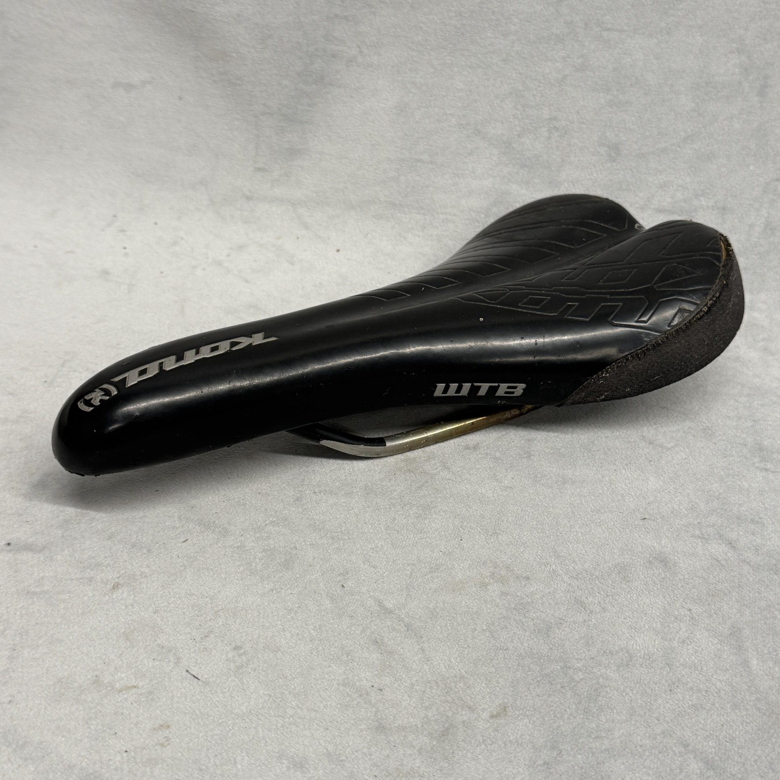 Kona WTB Racing Bike Saddle Mens Black Comfort Zone Steel Rails Seat MTB Road