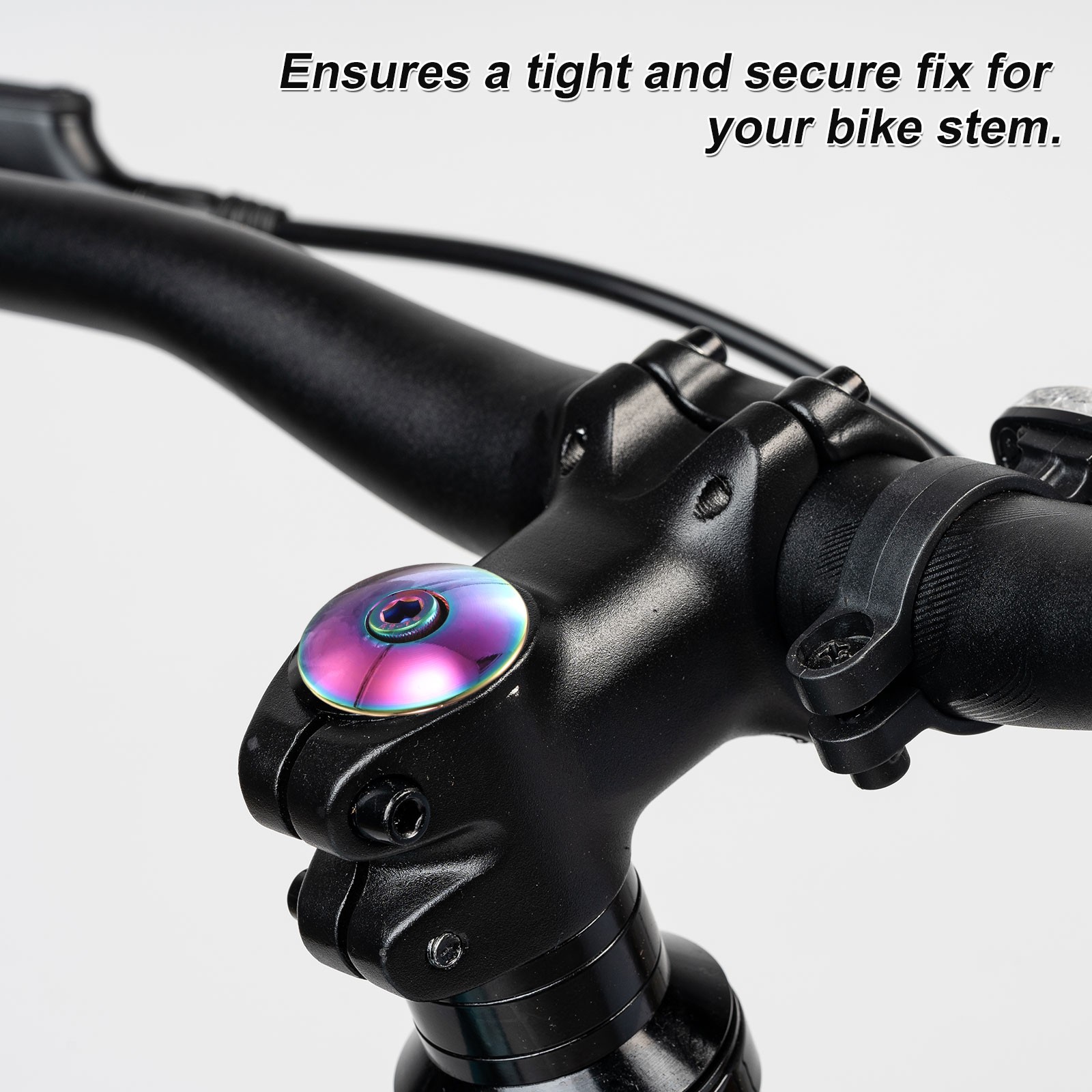 1 1/4″ OD Bike Headset Stem Top Cap for Mountain Road Bike Colorful