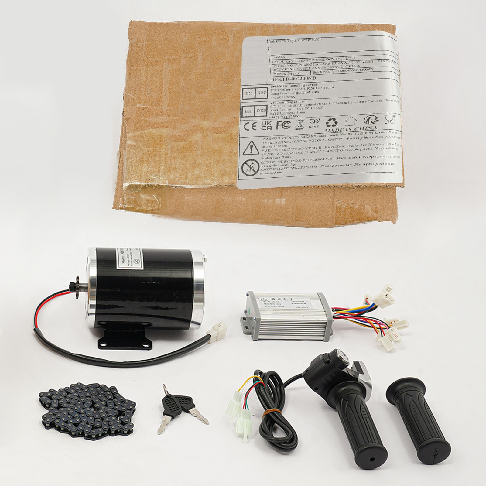 48V 1000W Brush Motor Controller Conversion Kit for Electric Bicycle ATV Ebike