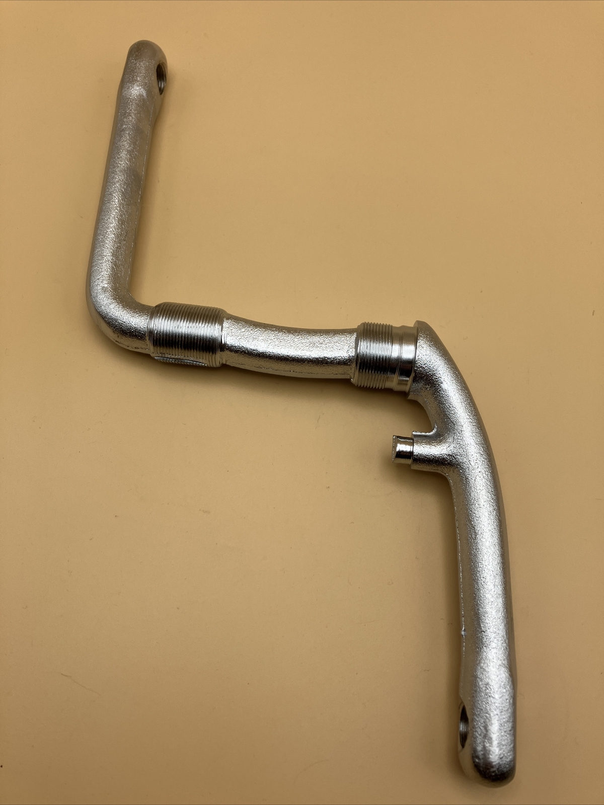 One Piece Crank 4.5 Inch 120mm Silver