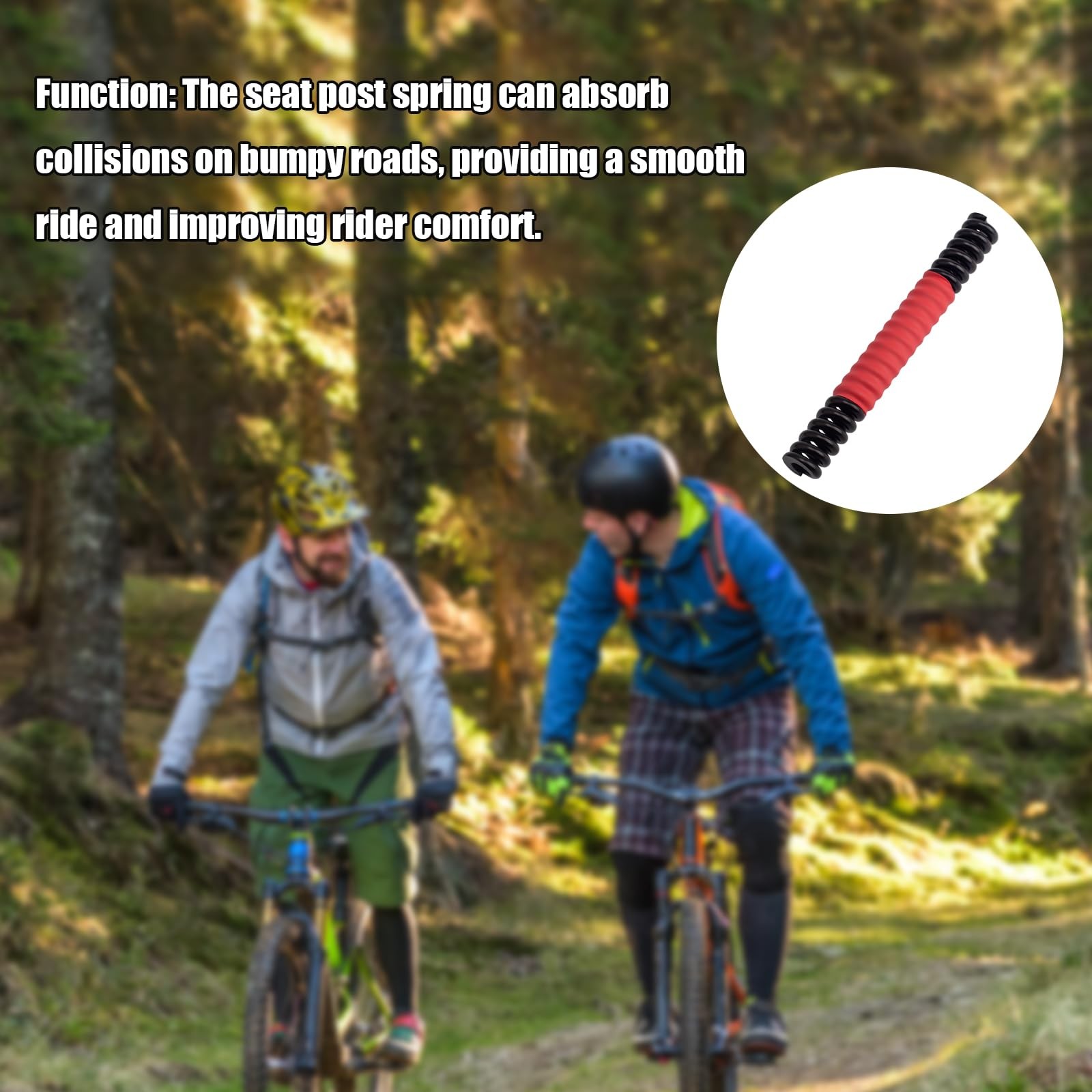 Bike Seat Post Spring Replacement for SR Suntour NCX Suspension Seatpost