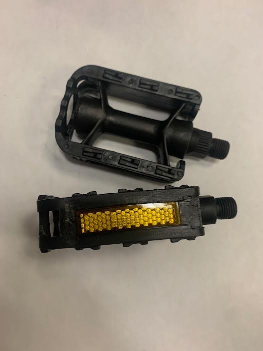 Kids Bike Pedals Replacement 1/2 inch with Reflector