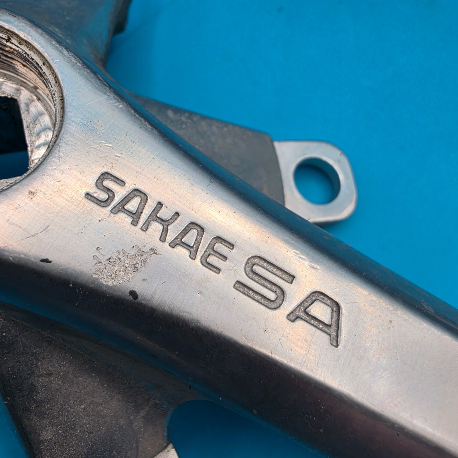Vintage SR Sakae SA Square Taper Crankset 170mm 110 BCD Old School BMX Fixie f29