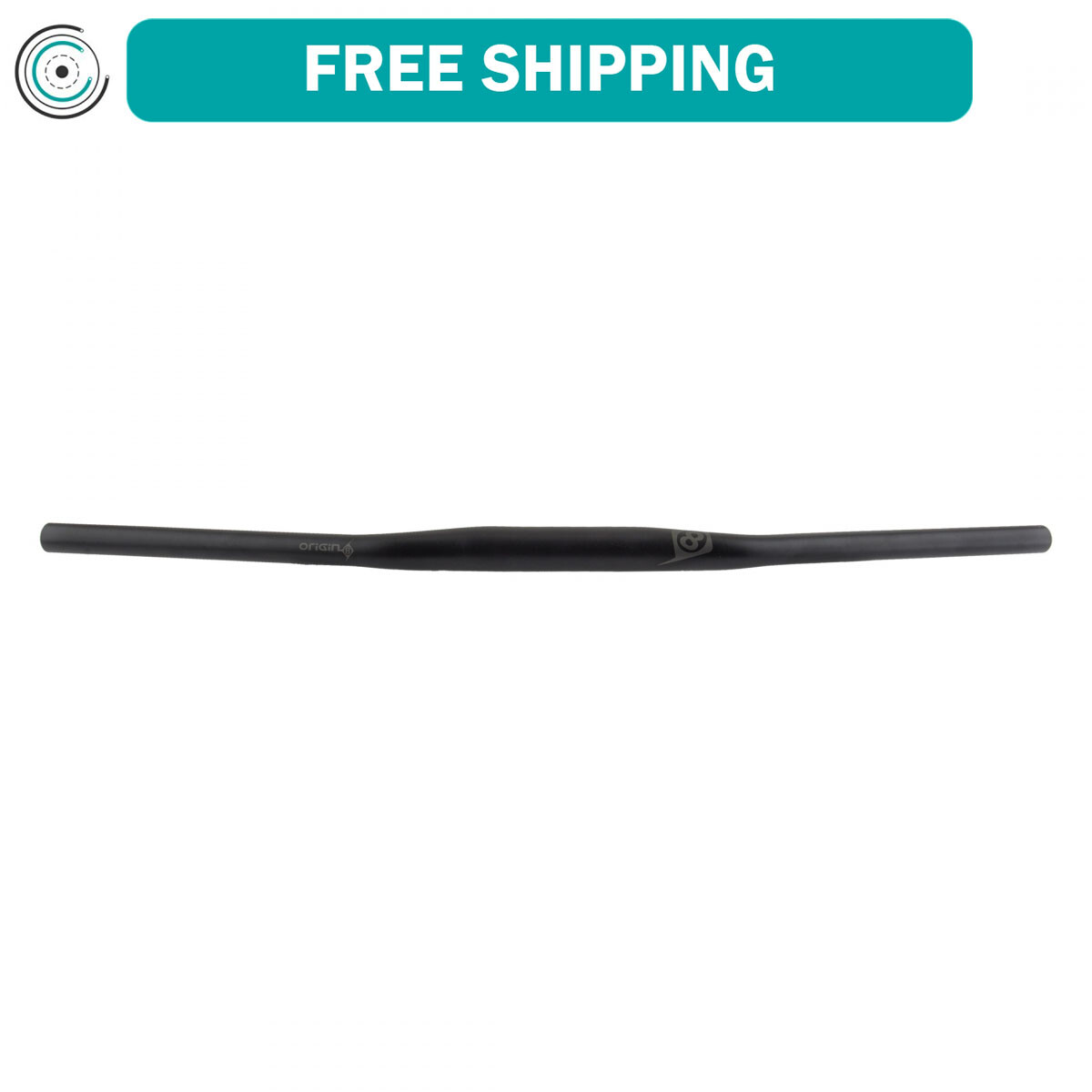 Origin8 Trail Sweeper Black 31.8mm 760mm AL6061 Ergonomic 15deg Back Sweep