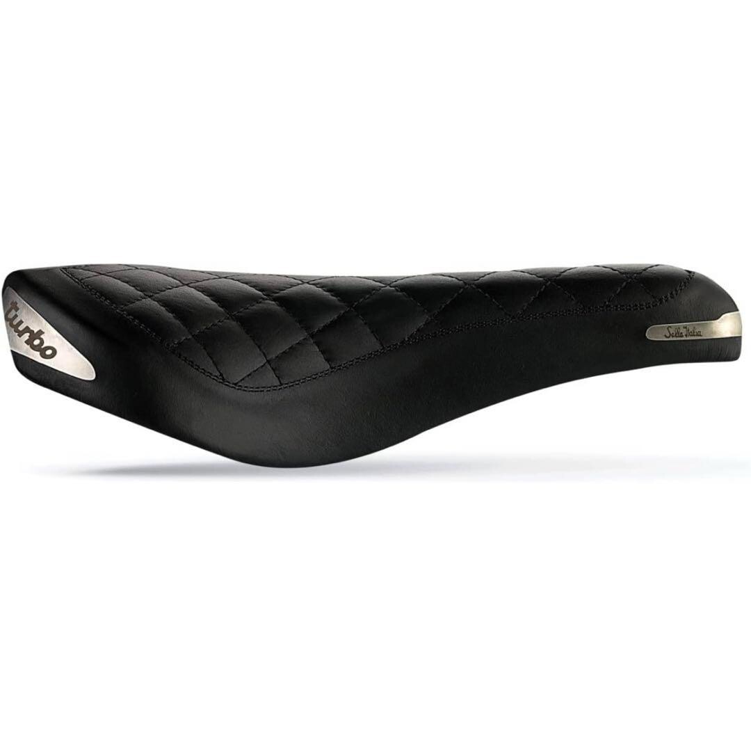 Selle Italia Turbo Bonnie Saddle 10.82×5.75 inch FeC Alloy Black JAPAN NEW