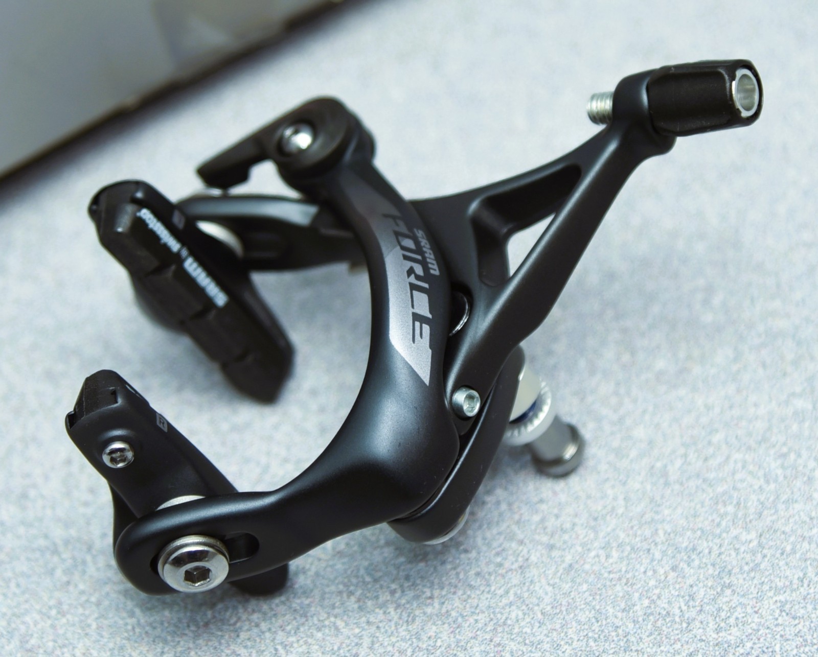 NEW SRAM FORCE AXS Brake Calipers Front And Rear Gray Rim Road Bike Brakes