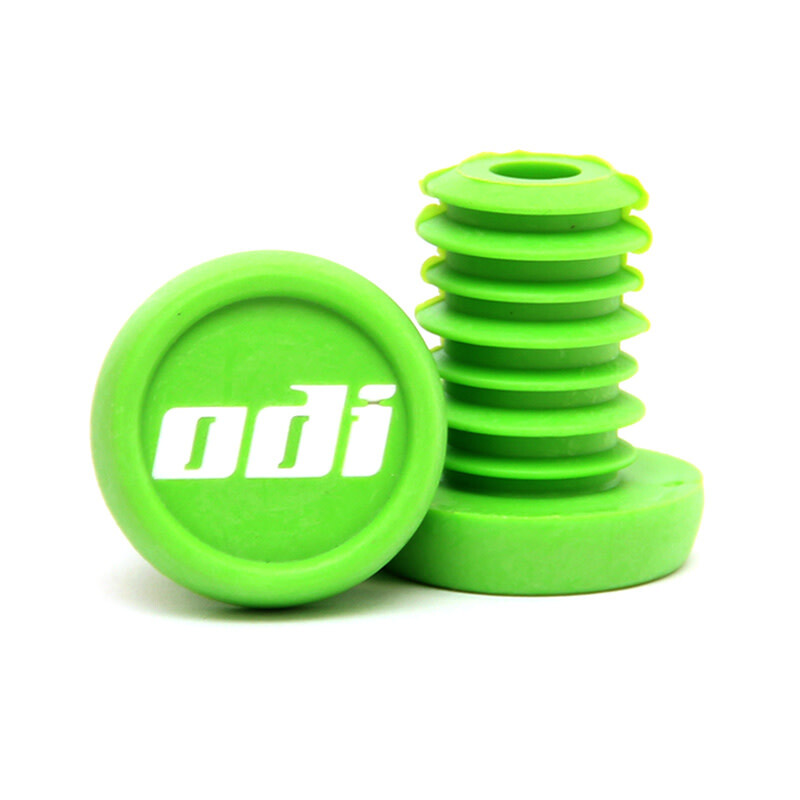 ODI BMX Bicycle Handlebar «THUG PLUG» Bar Ends Plugs (PAIR) – GREEN