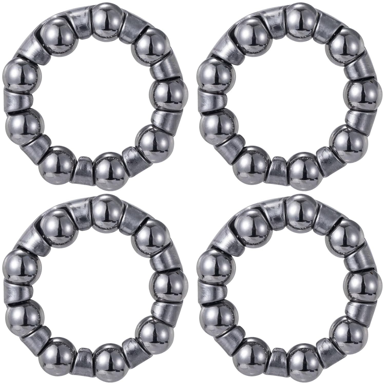 4pcs Bicycle Crank Ball Bearing 1/4 Inch X 9 Balls Ball Bearings