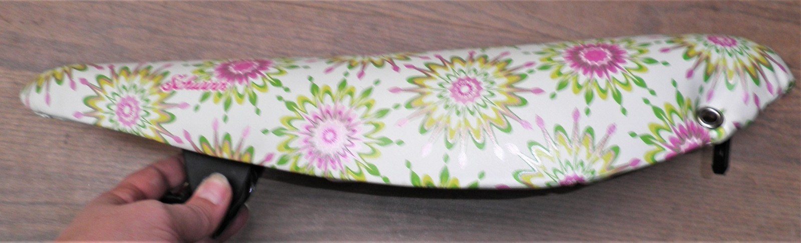 SCHWINN WHITE/PINK BANANA BICYCLE SEAT/SADDLE BIKE PARTS 656