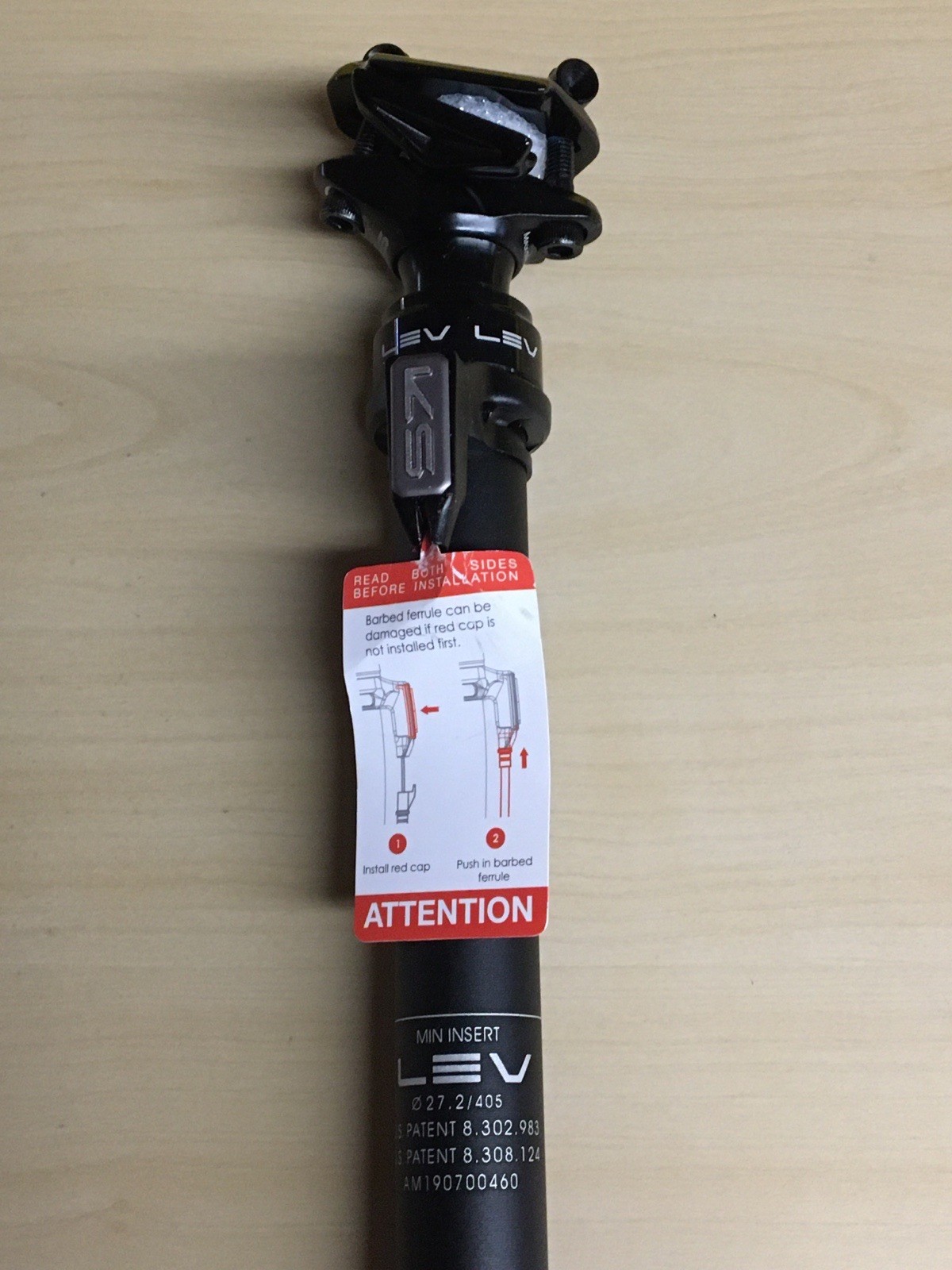 KS Kind Shock LEV Dropper Seatpost 27.2×100