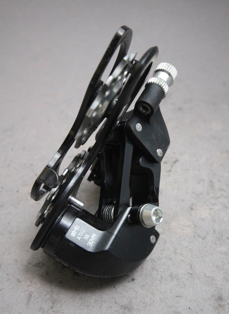 Tiso Sereo 130 Titanium Rear Derailleur / 164g / Black / 10sp / 2008