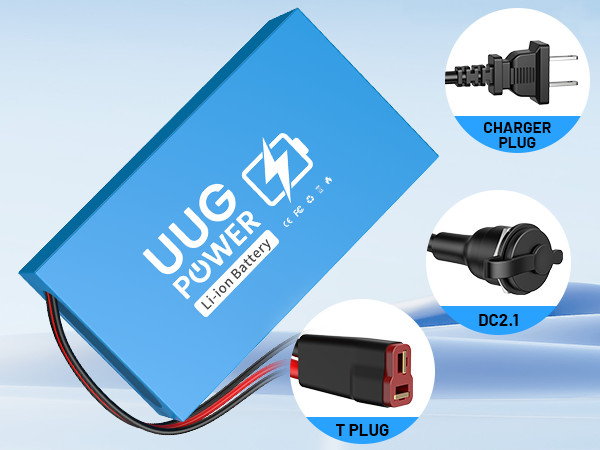 UUG 36V 14Ah Ebike Battery Lithium F o 0W-750W Motor BMS 30A 10s4p