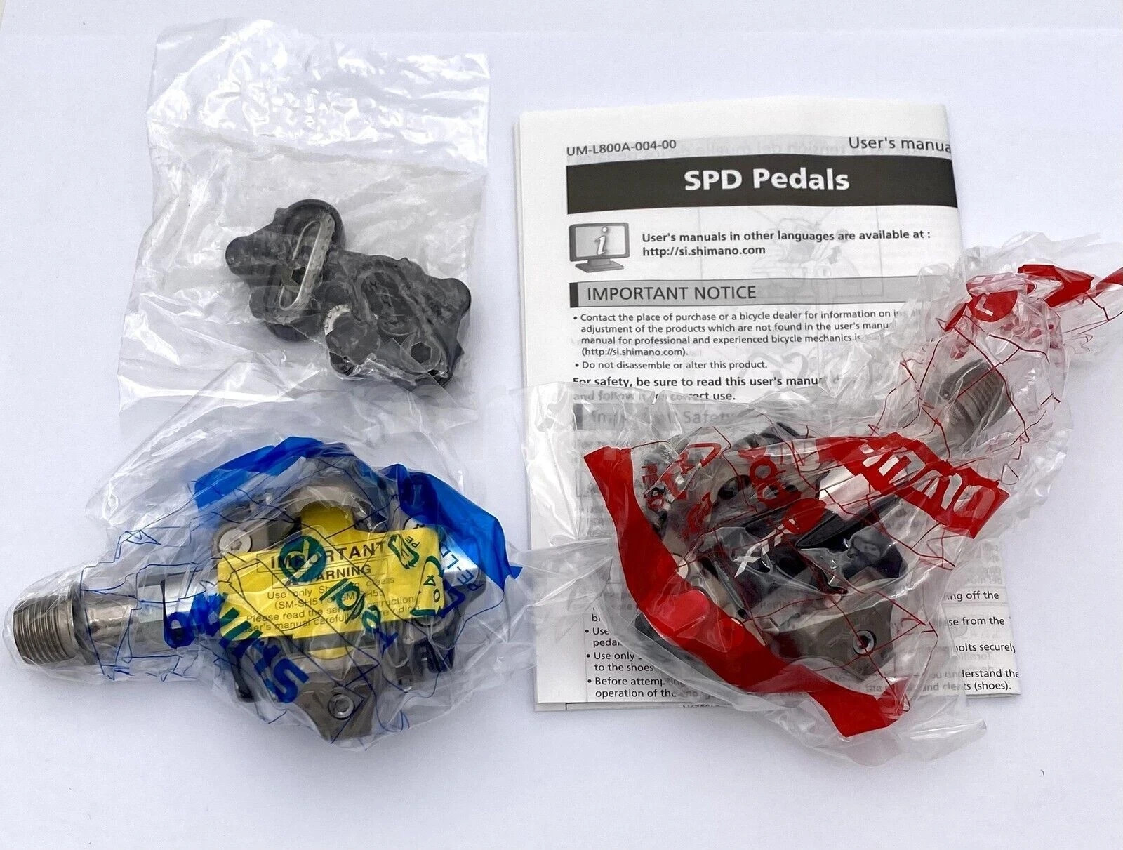 Shimano XTR PD-M9100 SPD Clipless Pedals w/SH51 Cleat MTB 9/16″ Standard Version